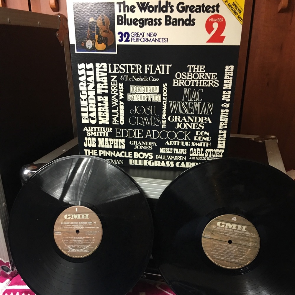 The Worlds Greatest Bluegrass Bands Vinyl Record